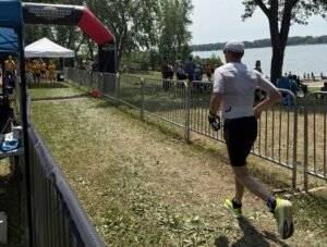 The finish line at 73.3 Chisago
