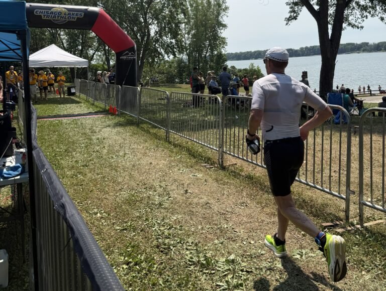 The finish line at 73.3 Chisago