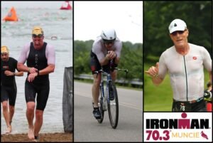 Title Slide for My Ironman 70.3 Muncie Race Report
